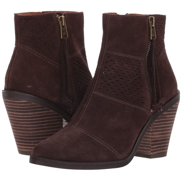 Lucky Brand Ramses Booties Size 8.5 Ankle Boots - Picture 8 of 8